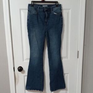 Sonoma Women's Dark Blue Flare Jeans